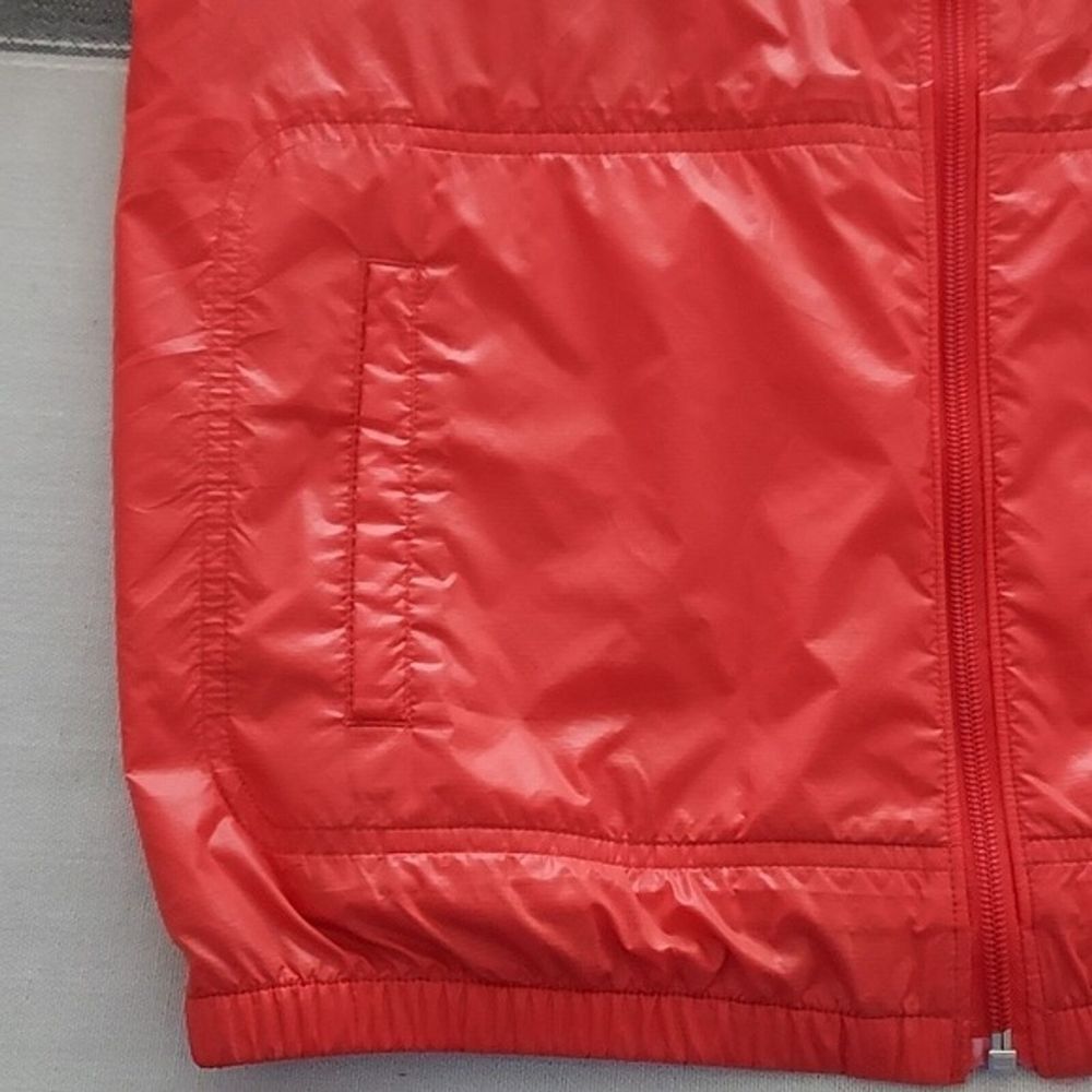 Hanna Andersson Unisex Youth Burnt Orange Windbreaker Hooded Jacket Size 160 12 - Picture 7 of 14